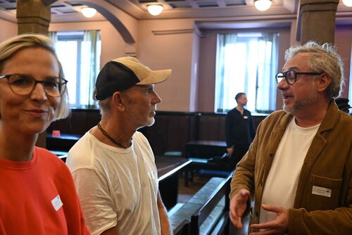 Impressionen vom 19. CulTour Club in der Hochschule für Bildende Künste