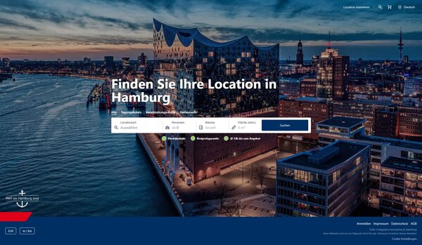 Der HCB Venuefinder – eine neue Plattform für deine Location!