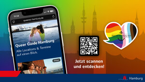 Logo und App zum Thema queer