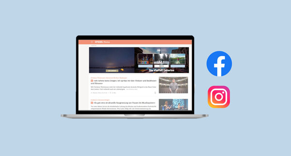 Online-Kampagne zum Thema Luxus